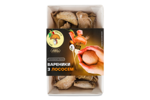 Вареники из цельнозерновой муки с лососем Varenyk Time к/у 400г