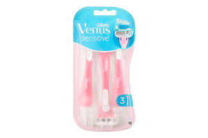 Станок для бритья женский одноразовый Sensitive Venus Gillette 3шт