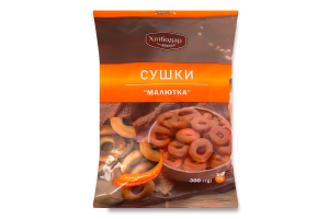 Сушки Малютка Хлібодар м/у 300г