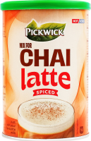 Напиток растворимый на основе черного чая Chai latte spiced Pickwick ж/б 240г