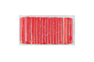 Продукт із сурімі заморожений з додаванням яєчного білка пастеризований Surimi sticks Premium Vodnyj svit в/у 200г