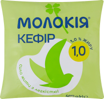 Кефір 1% Молокія м/у 400г