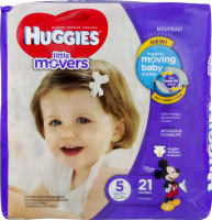 Huggies Little Movers Diapers Size 5 - 21 CT