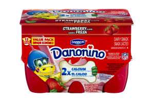 Dannon Yogurt Cups Strawberry - 12 CT