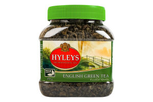 Чай зеленый байховый цельнолистовой Английский зеленый Hyleys п/б 230г