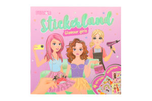 Книжка Stickerland з наліпками14аркушів Апельсин