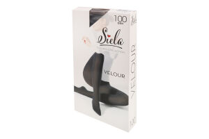 Колготки женские Siela Velour 100den 3 nero