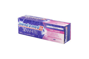 Паста зубная Cool Water 3D White Blend-a-Med 75мл