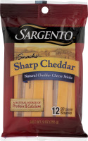 Sargento Sharp Cheddar Cheese Sticks Snacks