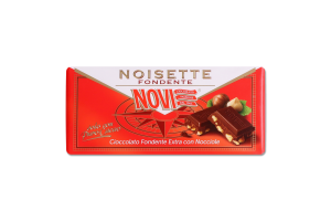 Шоколад чорний Novi з подрібненим фундуком