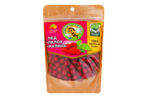 Драже Мед-пилок-малина Цілюща Бджілка д/п 150г