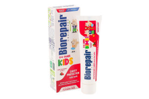 Зубна паста дитяча Веселе мишеня з екстрактом суниці 0-6років 50мл BioRepair