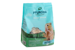 Корм повнораціонний для хом'яків Хом'ячок Nature+ feed Pryroda м/у 500г