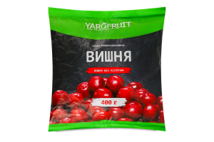 Вишня быстрозамороженная без косточки Yarofruit м/у 400г