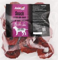 Лакомство для собак Тыквенные кольца с филе утки Snack AnimAll м/у 500г
