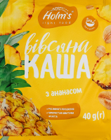 Каша овсяная с ананасом быстрого приготовления Holm's м/у 40г