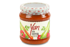 Икра кабачковая стерилизованная Yan с/б 470г