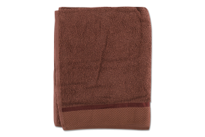 Рушник коричневий махровий 50*90см 360г/м2 Aisha