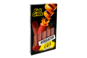 Ковбаски з начинкою сир Koh Grills н/к в/с к/у 365г