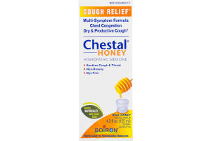 Boiron Chestal Honey Homeopathic Medicine Cough Relief Real Honey Cough Syrup