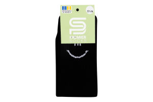 Шкарпетки підліт Premier socks Hi-Bye чорн р.22-24