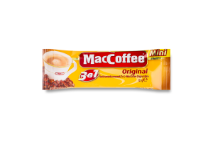 Напій кавовий розчинний 3в1 Original Mini MacCoffee м/у 12г