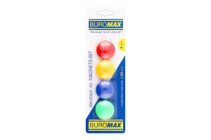 Комплект магнитов d30мм №BM.0022-43 Buromax 1шт