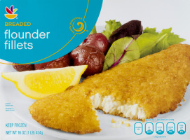 Ahold Flounder Fillets Breaded
