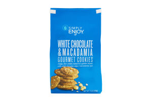 Simply Enjoy White Chocolate & Macadamia Gourmet Cookies