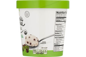 Nature's Promise Organic Non-Dairy Coconut Milk Frozen Dessert Mint Chocolate Chip