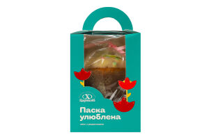 Кекс з родзинками Паска улюблена Цар хліб к/у 180г