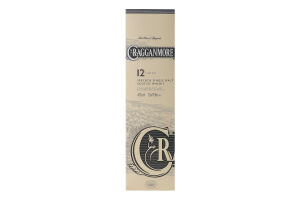 Віскі 0.7л 40% 12 років Cragganmore к/у