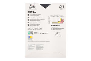 Колготи жіночі Екстра неро 40ден р.6 Сіела