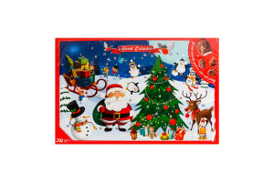 Адвент-календар Baron шокол цукерки мол/шок