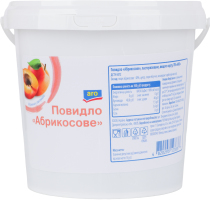 Повидло пастеризованное Абрикосовое aro в/с ведро 1кг