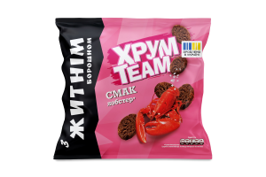 Сухарики з житнім борошном Лобстер ХрумTeam м/у 90г