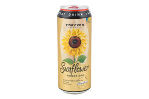 Пиво Sunflower Honey APA світле нефільтроване 5% 0,5л ж/б Forever