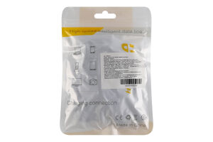 Брелок на шнурку з кліпсою чорний 986531