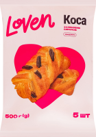 Коса замороженная с кленовым сиропом Loven м/у 5х100г