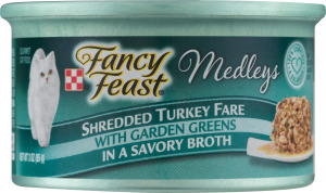 Fancy Feast Medleys Shredded Turkey Fare Cat Food