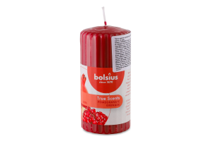 Свічка арома Гранат цил.Bolsius 12*5,8см