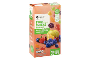 SE Grocers Flavored Fruit Snacks Mixed Fruit - 32 CT