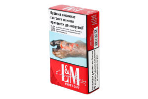Сигарети з фільтром L&M First Cut Red 20шт