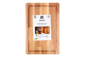 Дошка кухонна обробна ЖИВА з ручкою дуб Жива 20*30*2см Арт.OBHRE 20302