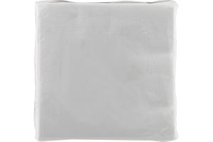 Smart Living Collection Beverage Napkins White - 50 CT