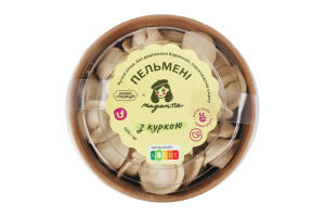 Пельмени замороженные с курицей Мадам Пе к/у 400г