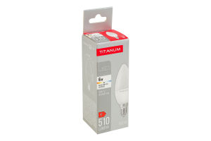 Лампа светодиодная 6W 510lm E14 4100К №TLC3706144 Titanum 1шт