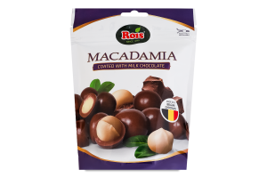 Макадамія в молочному шоколаді Rois д/п 90г