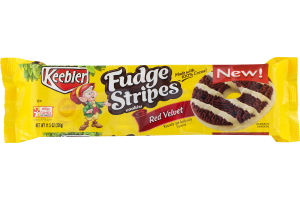 Keebler Fudge Stripes Cookies Red Velvet