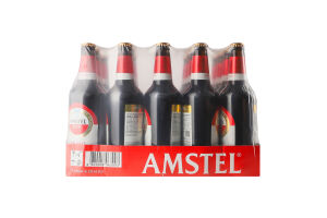 Пиво 500мл 5% светлое фильтрованное пастеризованное Amstel бут